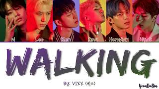 VIXX (빅스)   - &#39;Walking (걷고있다)&#39; HAN/ROM/ENG Color Coded Lyrics