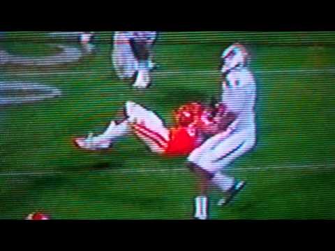 Gamecock D J Swearinger Whacks Clemson Tiger Ellington Big Hit