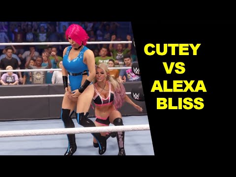WWE 2K22 Cutey vs Alexa Bliss - No Holds Barred