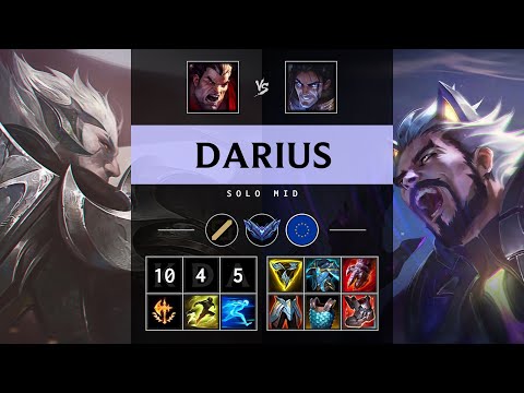 Darius Mid vs Sylas - EUW Diamond Patch 25.21