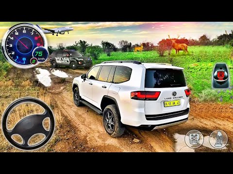 Land Cruiser SUV Hilly Mountain Driving 3D - Offroad 4x4 Jeep Driving Simulator - Android Gameplay