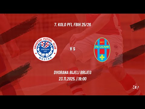 HFC Zrinjski - FC Lilium | 7. kolo PFL FBiH | 23.11.2025.