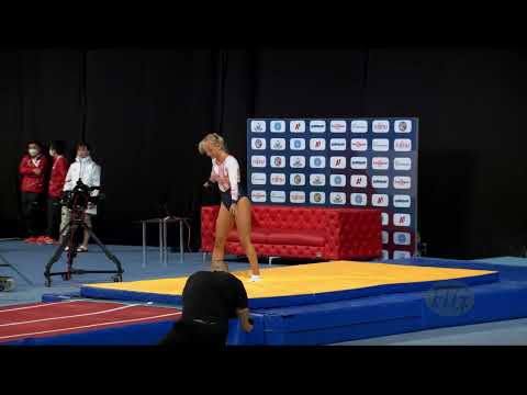DAVIDSON Shanice (GBR) W - 2022 Trampoline Worlds, Sofia (BUL) - Q Tumbling Exercise 1