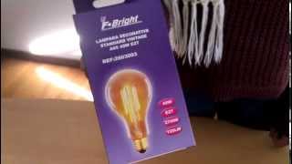 BOMBILLA VINTAGE STANDARD REGULABLE 170mm