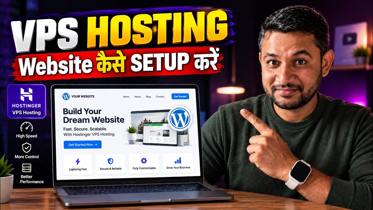 🔥 How to Setup WordPress Website on VPS Hosting | Complete VPS Hosting Setup Guide