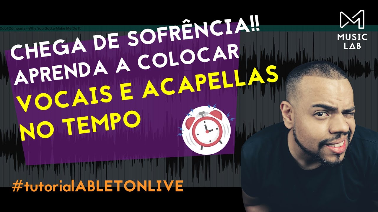Aprenda a colocar seus VOCAIS e ACAPELLAS no tempo no ABLETON LIVE | Music Lab