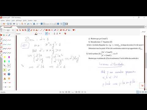 Exercice Corrigé N°5 Arithmétique (4ème Math)