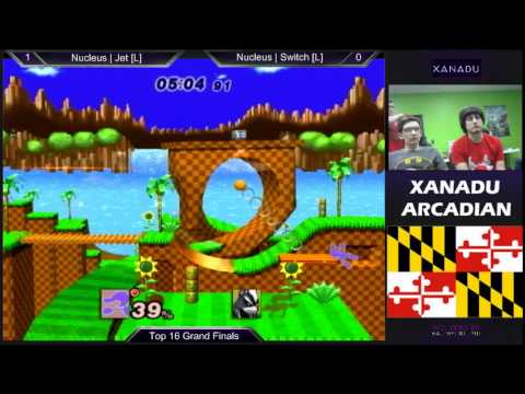 Xanadu Arcadian - Nucleus | Jet (Mr. Game & Watch) vs Nucleus | Switch (Wolf) Top 16 Grand Finals