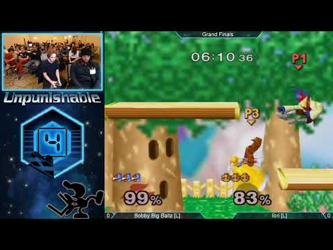 Unpunishable 4 - Iori (Peach) vs Bobby Big Ballz (Falco) - Melee Grand Finals