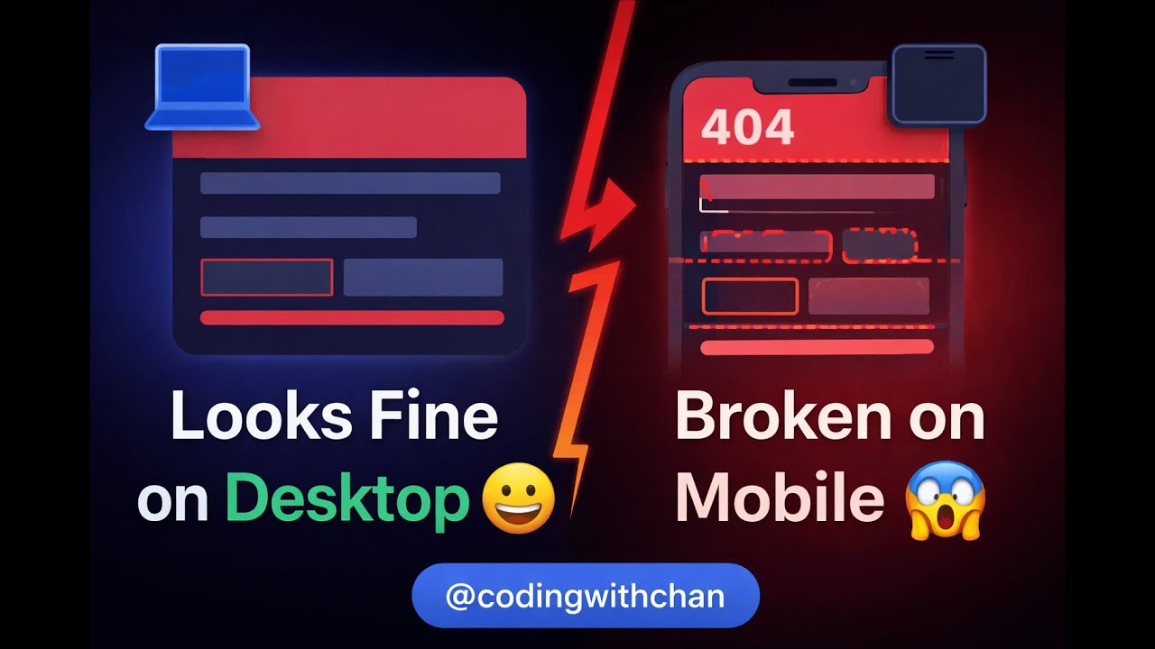 Responsive Design Explained with Breakpoints (Frontend Must-Know)