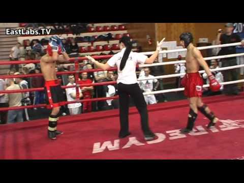 Slovak Open 2012,K1 rulest  57 kg   Kubiak POL vs Kotlar SVK