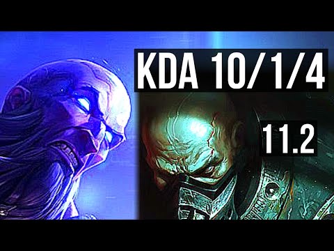 RYZE vs URGOT (TOP) | 10/1/4, Godlike, 300+ games | KR Diamond | v11.2