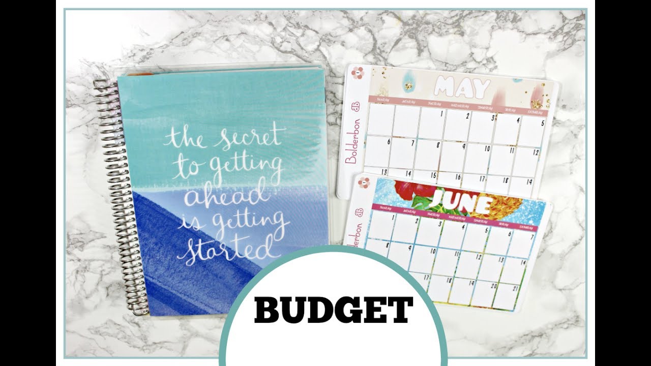 2018 Budget system and setup | Using any Planner or Notebook