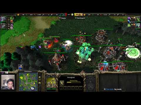 Happy (UD) vs Starshaped (Orc) - WarCraft 3 - WC3120