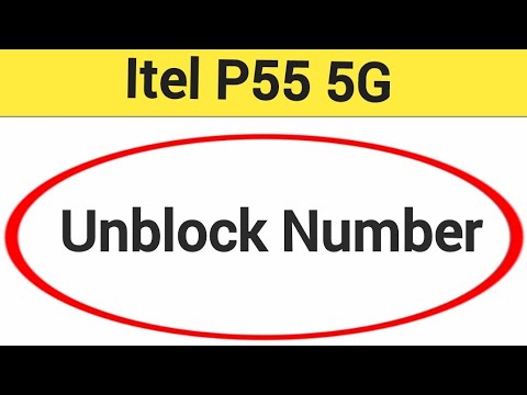 itel P55 5G me block number kaise Nikale, how to solve unblock number