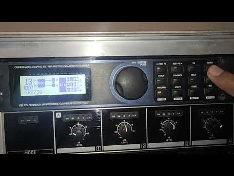 How to set a driverack 260