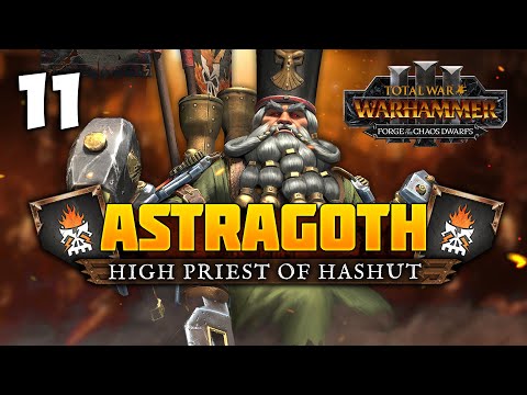 THE ICE QUEEN ATTACKS! Total War: Warhammer 3 - Astragoth Ironhand - Chaos Dwarf Campaign #11