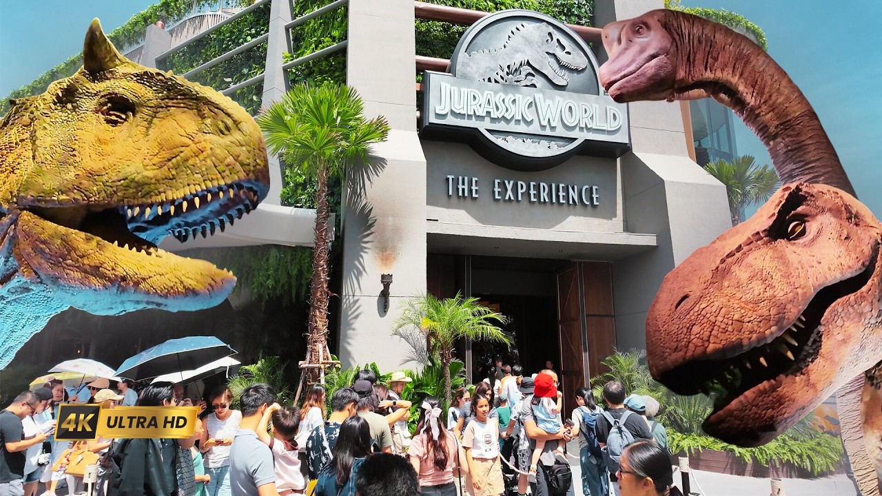 Jurassic World in Bangkok Video