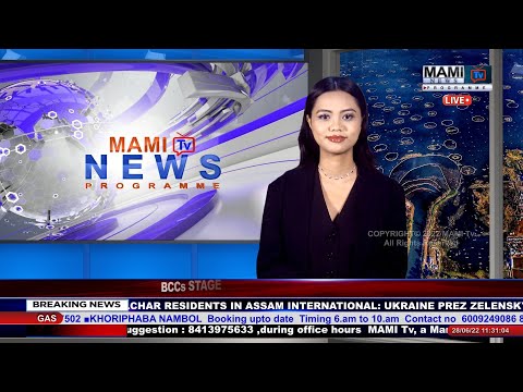 MAMI TV PRIME TIME ENGLISH NEWS || 3 JULY 2022 || 5:00 PM