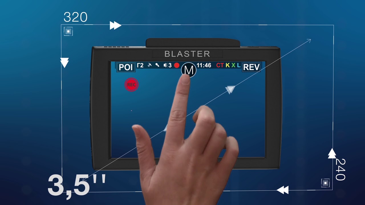 Радар/регистратор Intego Blaster