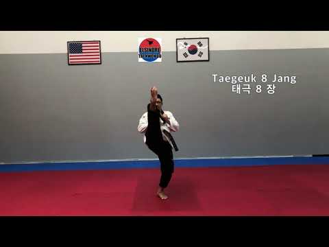 Taegeuk 8 Jang - Senior Red Belt Form