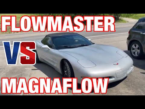 Chevy Corvette 5.7L LS1: FLOWMASTER Vs MAGNAFLOW!