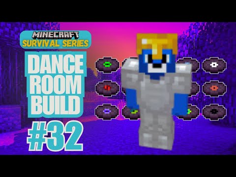 The Diamond Lion - Survival Guide Series #32 Building A DANCE ROOM!! I Minecraft 1.20 Guide