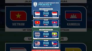 Download lagu Jadwal Piala AFF 2026 Timnas Indonesia - Singapura vs Indonesia #jadwaltimnas #pialaaff2026 mp3