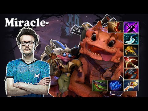 Miracle - Snapfire Midlane with MinD ContRoL Beastmaster | Dota 2 7.31b Gameplay