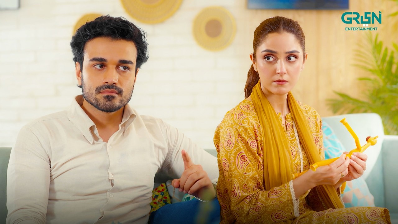 Chor Ki Dhaari Mein Tinka !! Ahad Raza Mir | Maya Ali | Aik Mohabbat Aur | Green TV