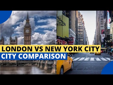 London VS New York City - City Comparison