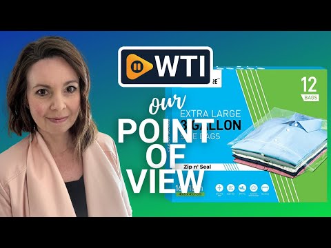 Clearware 12 Large Plastic Bags - WTI product video review