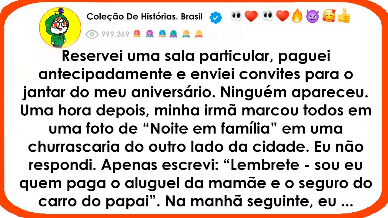 Reservei um Salão Privado, Paguei Antecipadamente e Enviei Convites ...história do reddit.