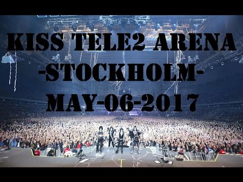 KISS TELE2 ARENA - May 06 2017 - STOCKHOLM SWEDEN