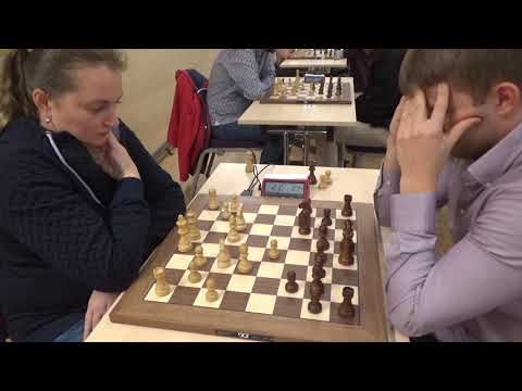 IM Inna Gaponenko - GM Nikita Vitiugov, Sicilian defense, Rapid chess