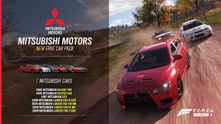Mitsubishi is BACK in Forza Horizon 4!!