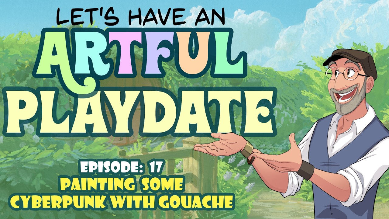 Paint With Me: A Cozy, Relaxing Place to Start Your Day (Artful Playdate)  Episode: 17