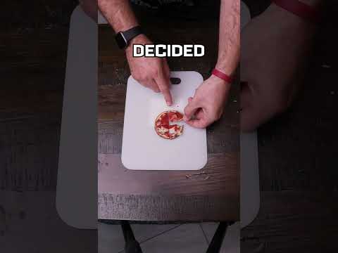 Cooking a Lunchables pizza in a pizza oven #shorts #pizza #nostalgia