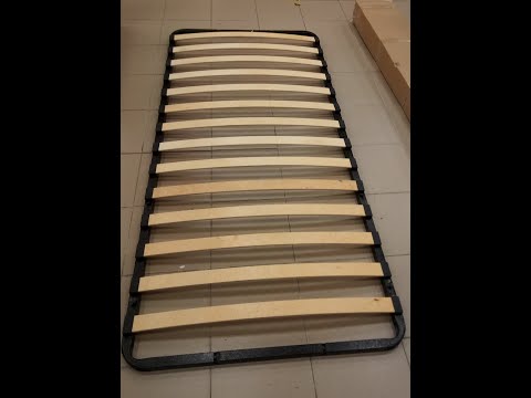 Как собрать кровать Эрика (ортопедическое основание)