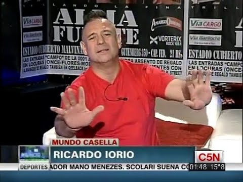 Ricardo Iorio con Beto Casella - Entrevista completa (de verdad) - Mundo Casella (2012)