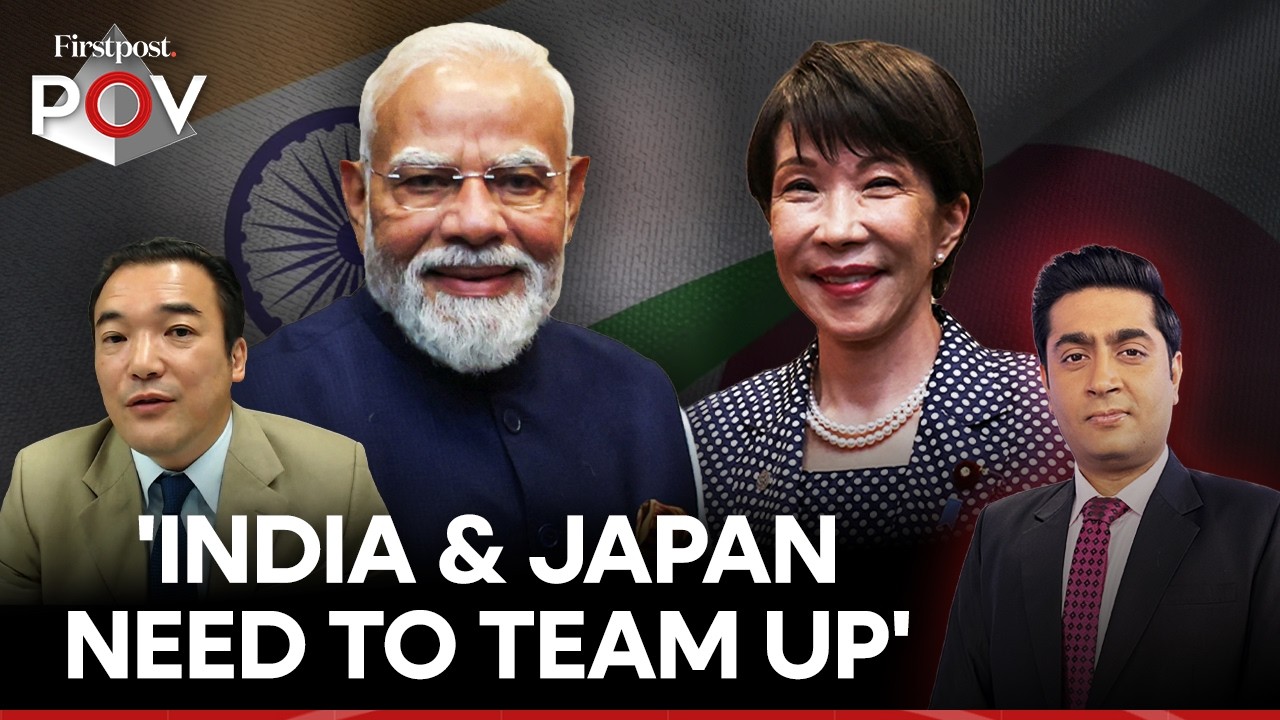 Japan's Sanae Takaichi makes First Visit to India: Trade & China in Focus | Firstpost PoV Interview