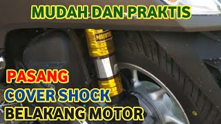Download lagu Cara pasang cover shock belakang motor model atas bawah terbaru mp3