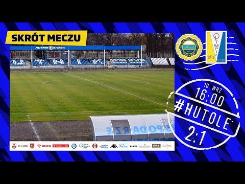 SKRÓT: Hutnik Kraków 2:1 Olimpia Elbląg | 10. Kolejka | 2022/23