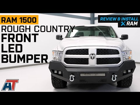 2013-2018 RAM 1500 Rough Country Heavy-Duty Front LED Bumper Review & Install