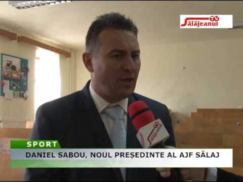 DANIEL SABOU, NOUL PRESEDINTE AL AJF SALAJ