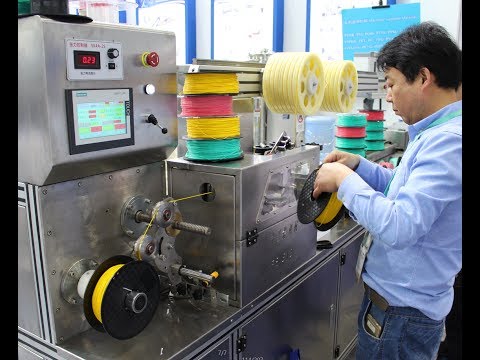 , title : '3D printer filament production line'