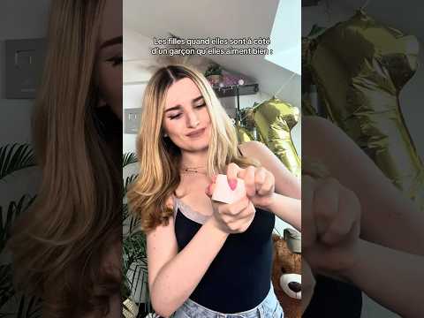 Quand on est à côté de notre crush😍VS toute seule💪 #fyp #humour #viral #shortvideo #shorts