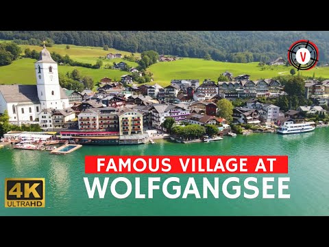 St. Wolfgang Austrian Village at Lake Wolfgangsee 🇦🇹 Wonderful Summer Paradise (4K) #ExploreAustria