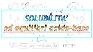 Solubilità e equilibri acido-base