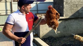 ШАШЛЫК из КУРИЦЫ на ВЕРТЕЛЕ. ENG SUB